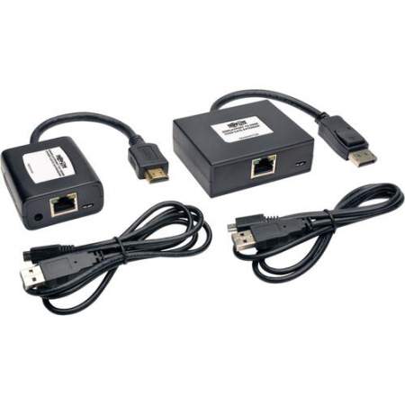 Tripp Lite Display Port to HDMI Over Cat5/6 Video Extender Transmittor & Receiver (B1501A1HDMI)