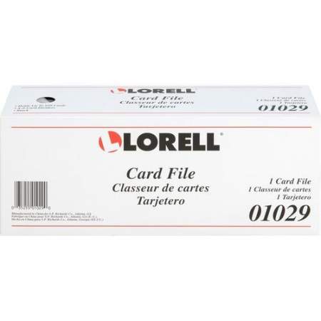 Lorell Desktop Card File (01029)