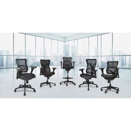 Lorell High-back Fabric Seat Chairs (20979)
