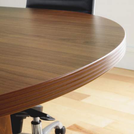 Lorell Chateau Series Walnut 8' Oval Conference Tabletop (34343)