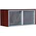 Lorell Wall-Mount Hutch Frosted Glass Door (59577)