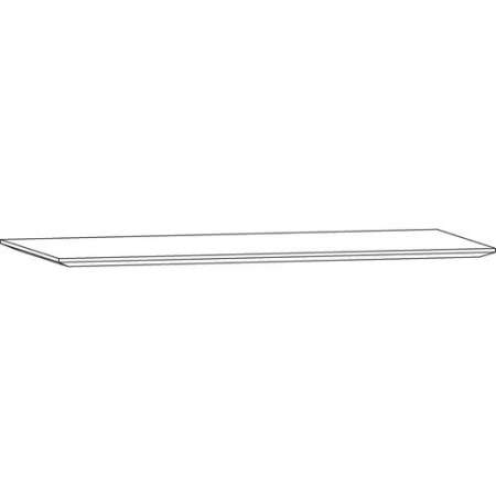 Lorell Electric Height-Adjustable Walnut Knife Edge Tabletop (59610)