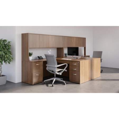 Lorell Walnut Laminate Office Suite Desk Shell (69967)
