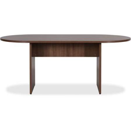 Lorell Essentials Walnut Laminate Oval Conference Table (69988)