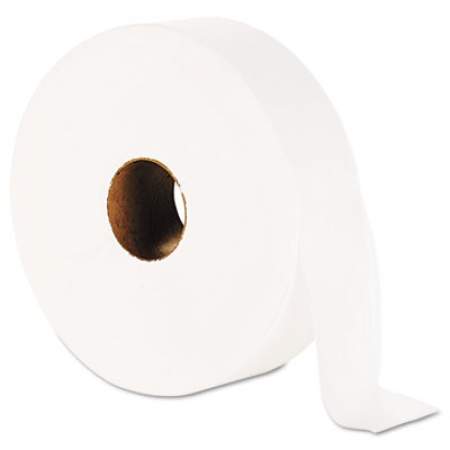 Windsoft Jumbo Roll Bath Tissue, Septic Safe, 1 Ply, White, 3.4" x 4000 ft, 6 Rolls/Carton (201)