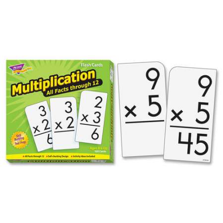 TREND Multiplication all facts through 12 Flash Cards (53203)
