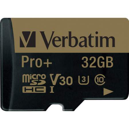 Verbatim Pro+ 32 GB microSDHC (44033)