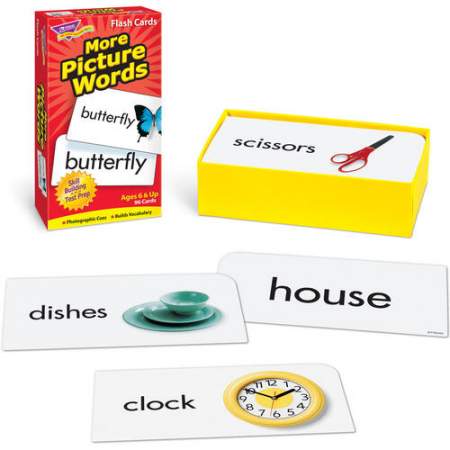 TREND More Picture Words Skill Drill Flash Cards (53005)
