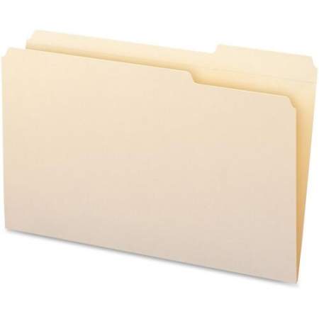 Business Source 1/3 Tab Cut Legal Recycled Top Tab File Folder (99723)