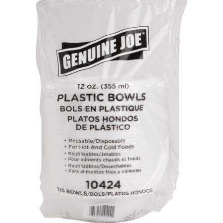 Genuine Joe Reusable Plastic Bowls (10424CT)