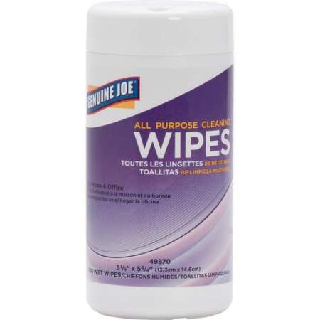 Genuine Joe All Purpose Cleaning Wipes (49870CT)