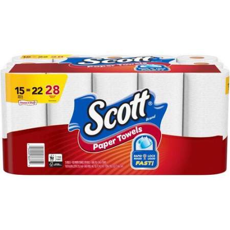 Scott Choose-A-Sheet Paper Towels - Mega Rolls (36371)
