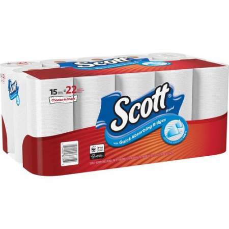 Scott Choose-A-Sheet Paper Towels - Mega Rolls (36371)