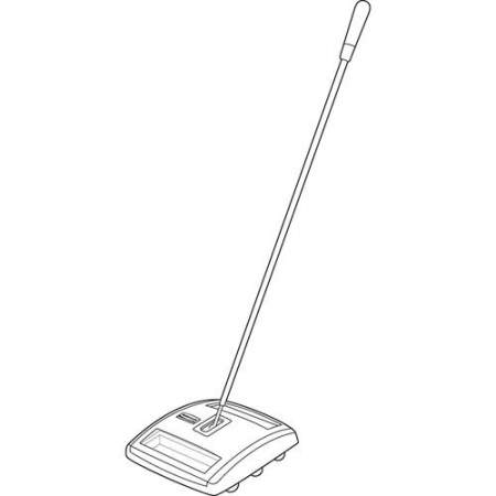 Rubbermaid Commercial Brushless Mechanical Sweeper (421588BK)