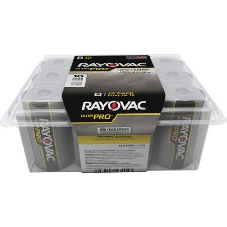 Rayovac Ultra Pro Alkaline D Batteries (ALD12FCT)