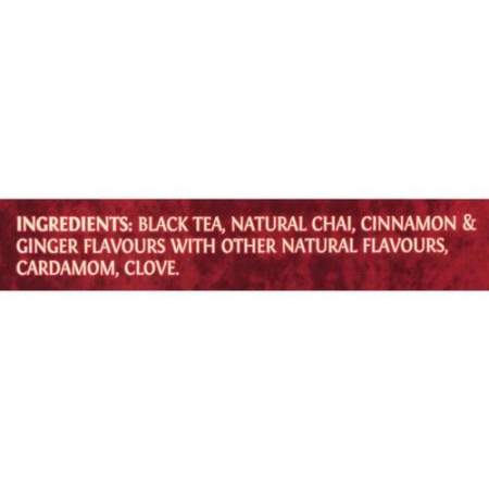 TWININGS 100% Organic & Fair Trade Certified Tea Chai Flavoured Black Tea - K-Cup (09954)