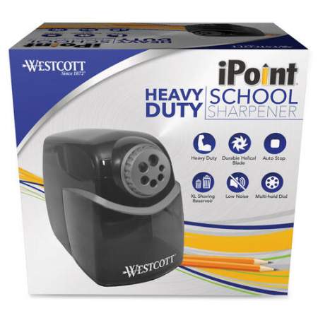 Westcott iPoint Heavy-Duty School Sharpener (16681)