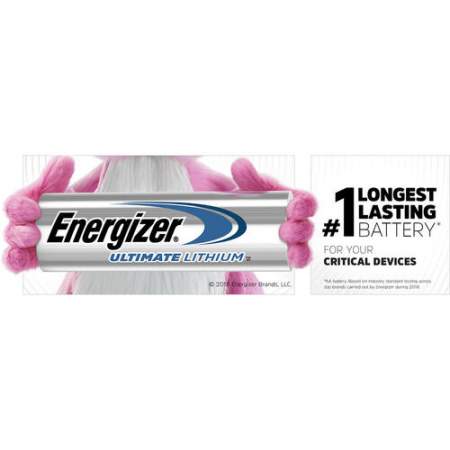 Energizer Ultimate Lithium 9V Batteries, 2 Pack (L522BP2)