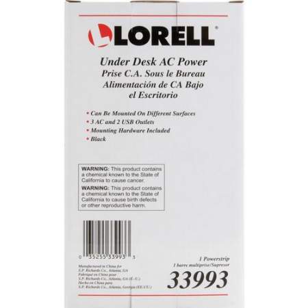 Lorell AC Power Center (33993)