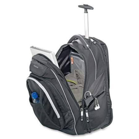 Samsonite Tectonic Carrying Case (Rolling Backpack) for 15.6" Notebook - Black, Gray (507231041)