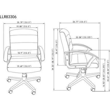 Lorell Fabric Task Chair (83306)