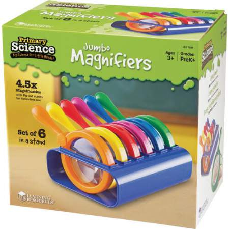 Learning Resources Jumbo Magnifiers Set (LER2884)