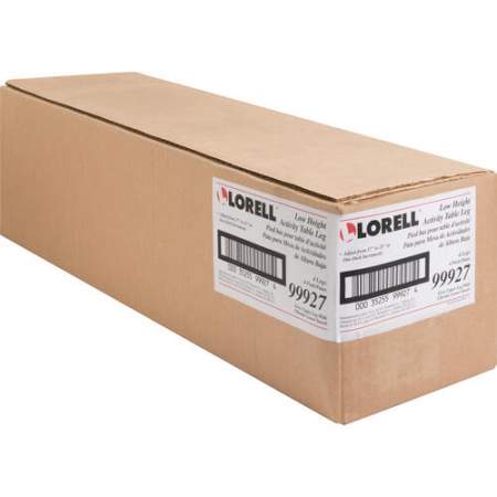 Lorell Classroom Activity Table Low Height Adjustable Leg Kit (99927)