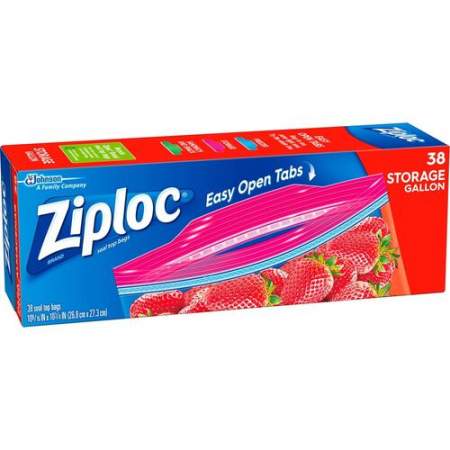 Ziploc Double Zipper Gallon Storage Bags (665016CT)