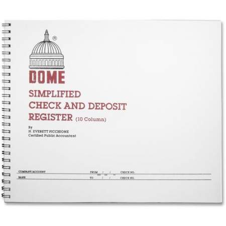 Dome Check And Deposit Register (210BD)