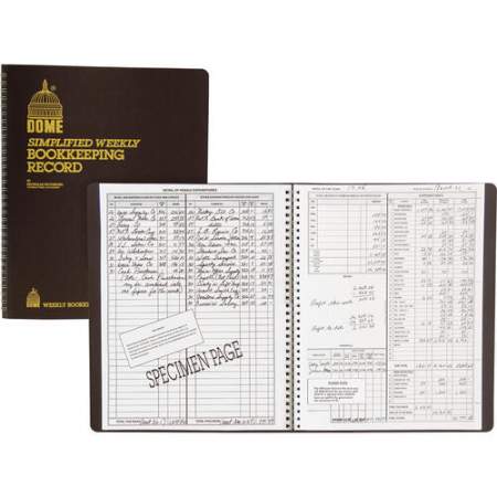 Dome Bookkeeping Record Book (600BD)