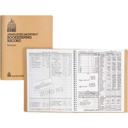 Dome Bookkeeping Record Book (612BD)