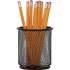 Lorell Black Mesh/Wire Pencil Cup Holder (84149BX)