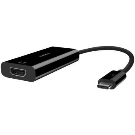 Belkin USB-C to HDMI Adapter (For Business / Bag & Label) (B2B144BLK)