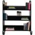 Lorell Double-sided Book Cart (99931)