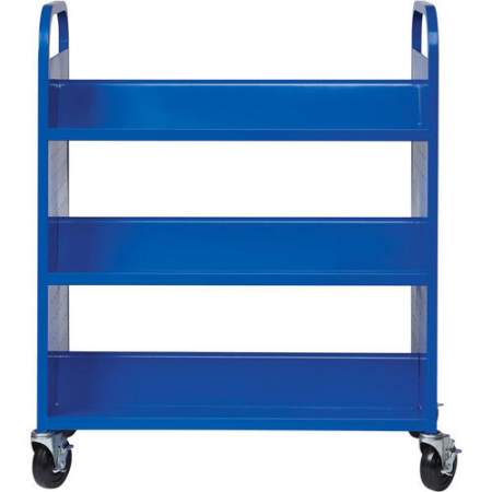 Lorell Double-sided Book Cart (99932)