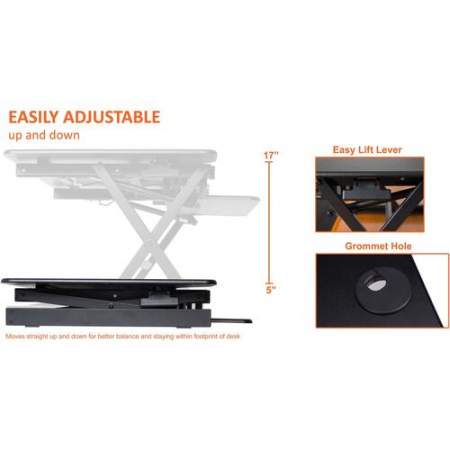 Lorell Adjustable Desk Riser Plus (99983)