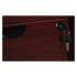 Lorell Prominence 2.0 Mahogany Laminate Left-Pedestal Credenza - 2-Drawer (PC2466LMY)