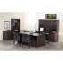 Lorell Prominence 2.0 Espresso Laminate Double-Pedestal Desk - 2-Drawer (PD3672QDPES)