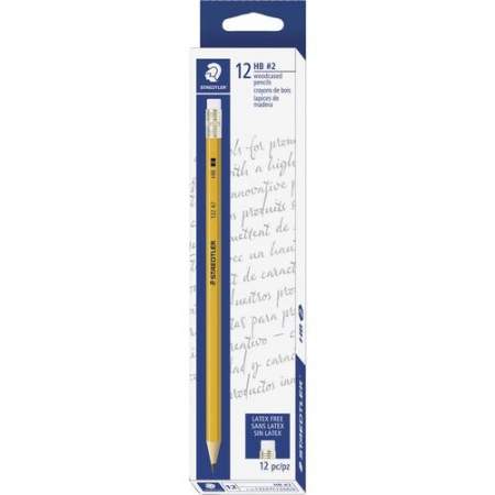 Staedtler Pre-sharpened No. 2 Pencils (13247C12A6TH)