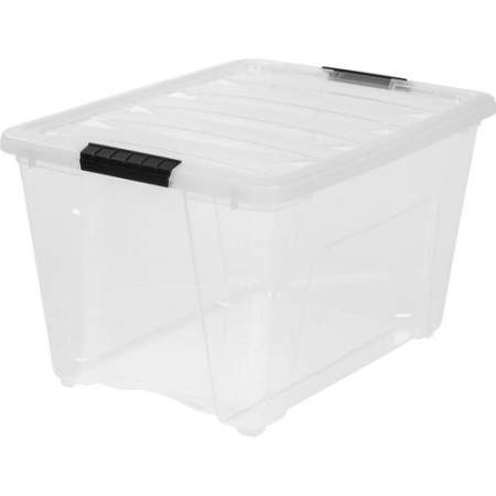 IRIS Stackable Clear Storage Boxes (100245)