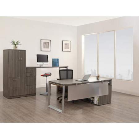 Lorell Relevance Series Charcoal Laminate Office Furniture Tabletop (16202)