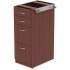 Lorell Relevance Series Mahogany Laminate Office Furniture Storage Cabinet - 4-Drawer (16210)