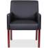 Lorell Full-sided Arms Leather Guest Chair (20027)