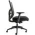 Lorell Mid-Back Mesh Chair with Adjustable Lumbar Support (62617)