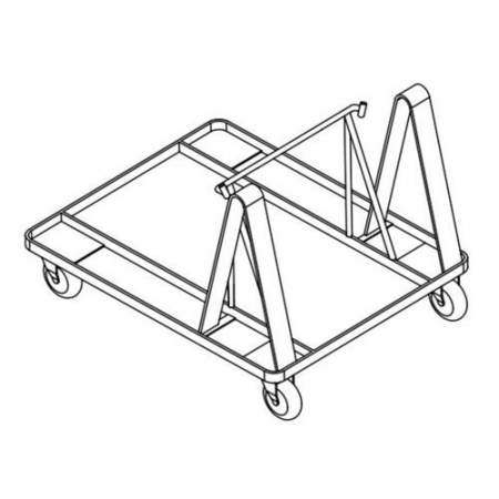 Lorell Stacking Dolly for 4-Leg Stack Chairs (99968)