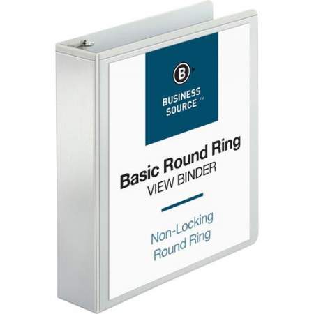 Business Source Round-ring View Binder (09957BD)