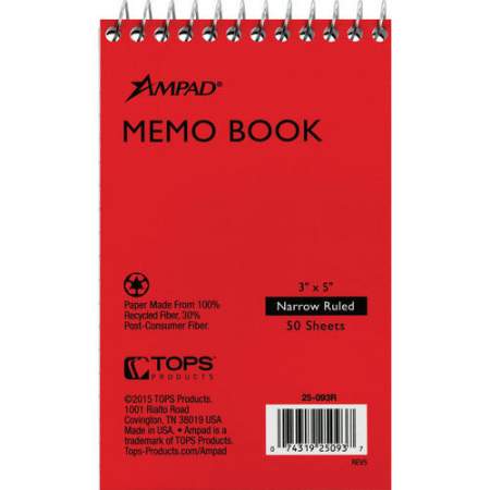 Ampad Memo Book (25093BD)