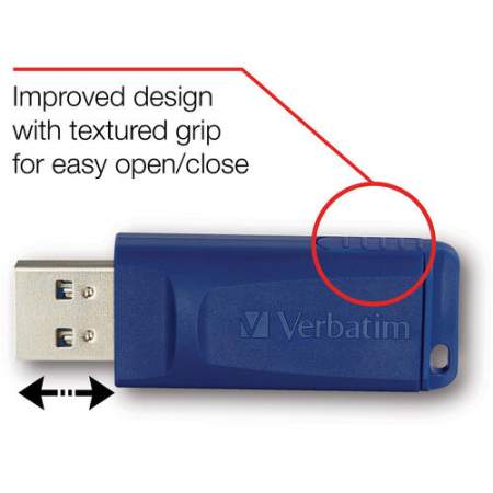 Verbatim 16GB USB Flash Drive - 4pk - Blue (97275CT)