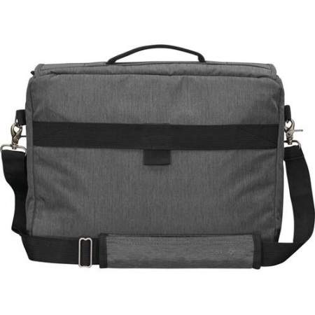 Samsonite Modern Utility Carrying Case (Messenger) for 15.6" Apple Notebook, Tablet, iPad - Charcoal Heather, Charcoal (895795794)