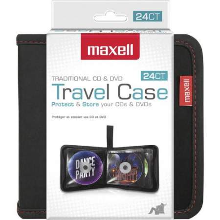 Maxell Traditional CD & DVD Travel Case (190161)